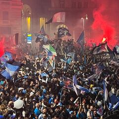Nápoles explota con el Scudetto