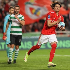 Darwin Núñez mete al Benfica en semifinales de Copa