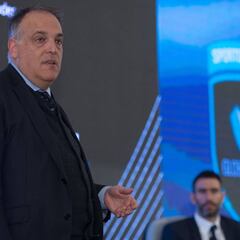 Javier Tebas, sobre la sanción al Manchester City: “Es normal, iba a pasar”