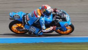 Álex Rins fue segundo en el GP de Holanda.