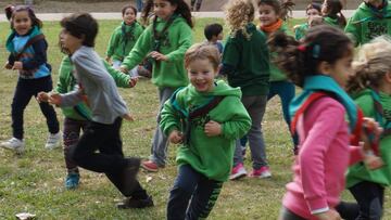 Ni&ntilde;os juegan en el D&iacute;a Universal del Ni&ntilde;o 2016