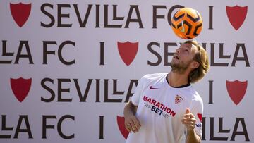 03/09/20 SEVILLA PRESENTACION NUEVO JUGADOR FICHAJE IVAN RAKITIC 