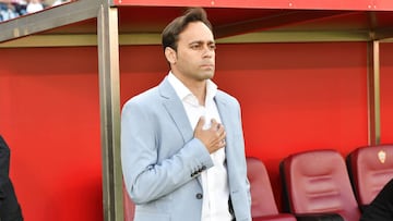 Fran Fernández, entrenador del Almería
