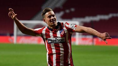 Marcos Llorente, goleador del Atlético.