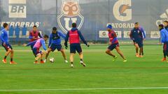 El ejercicio que dio pistas de los titulares de la U ante Colo Colo