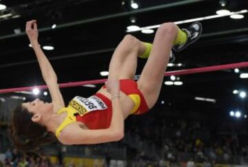 Ruth Beitia se proclamó subcampeona del mundo de altura en pista cubierta en Portland (EEUU) en 2016.