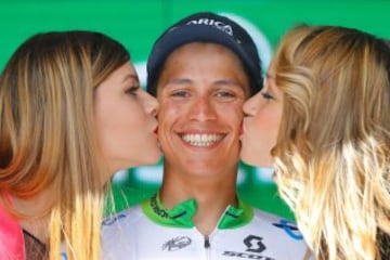 Esteban Chaves el ganador de la etapa reina del Giro de Italia
