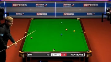 Consenso en los expertos de snooker para proclamar este golpe como uno de los mejores