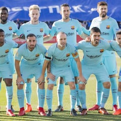 1x1 del Barcelona: Ter Stegen para y Luis Suárez, golea