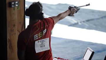 Pablo Carrera no puede revalidar su oro en tiro