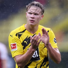 El espectacular físico de Haaland que impresiona en redes