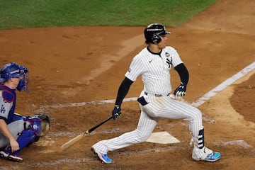 Juan Soto #22.   Al Bello/Getty Images/AFP (Photo by AL BELLO / GETTY IMAGES NORTH AMERICA / Getty Images via AFP)