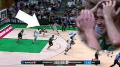 La canasta del año: tiró desde 20 metros y su equipo ganó