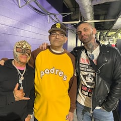 Konnan ya está con Rey Mysterio para el Salón de la Fama de WWE