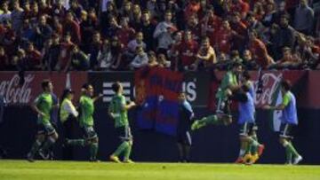 El Racing sorprende a Osasuna