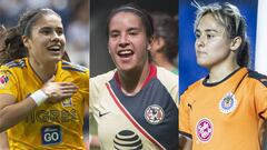 Jugadoras de la Liga MX Femenil.