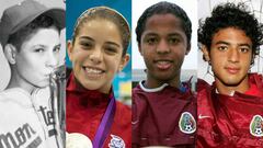 11 niños que dieron alegrías al deporte de México