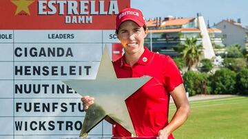 CArlota Giganda no podrá revalidar este año en Sitges el título del Estrella Damm Mediterranean Open logrado el año pasado.