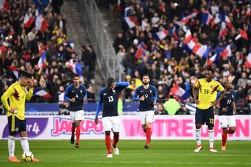 Francia vs. Colombia, las mejores imágenes del partido