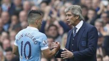 Pellegrini no contar&aacute; con Ag&uuml;ero durante un mes.