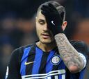 Icardi se borra ante el Eintracht y echa más leña al fuego