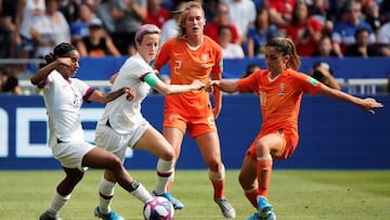 Estados Unidos y Holanda se cruzan en cuartos de final.