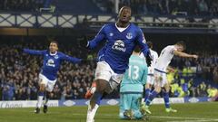 Romelu Lukaku, un ejemplo para Yerry Mina en el Everton