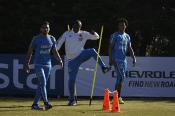 El plantel realizó su primer entrenamiento en San Carlos de Apoquindo después de vencer a Brasil.