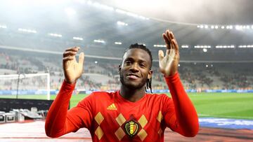 Batshuayi, autor de los dos goles.