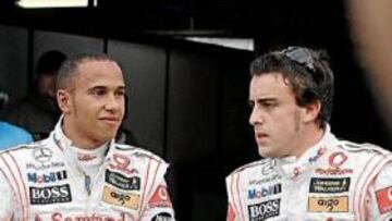 <b>RUPTURA TOTAL. </b>Hamilton admite sus problemas con Alonso.