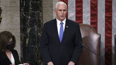 El vicepresidente de Trump, Mike Pence, fue acusado de ser un traidor despu&eacute;s de defender la Constituci&oacute;n y certificar la victoria de Joe Biden.