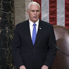 Mike Pence, el vicepresidente acusado de traidor que defendió la Constitución frente a Trump