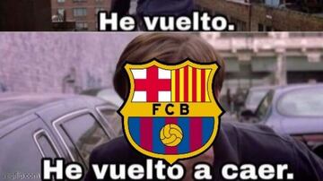 Los memes de las eliminaciones del Barça y Atleti en Champions
