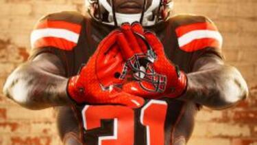 La nueva imagen de los Browns no ha sufrido demasiados retoques. La tradición ha pesado demasiado.
