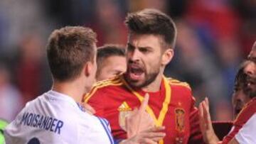 Pique en medio de una trifulca.