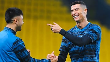 The Argentine coincided with the Portuguese star at Al Nassr in the Saudi Pro League, and was keen to defend the superstar.