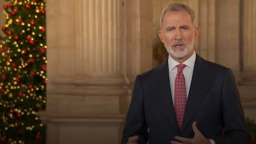 Discurso del rey Felipe VI, en directo: mensaje de Navidad 2025 en el Palacio Real, en vivo