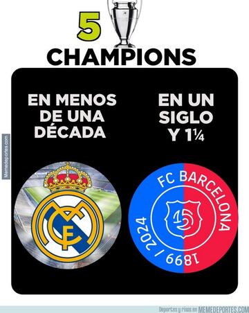 El empate del Bar?a, la victoria del Madrid... Los memes m¨¢s divertidos de la jornada