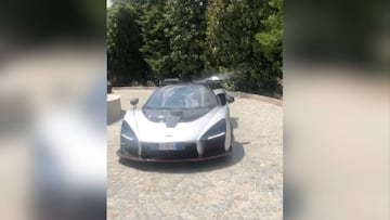 Cristiano hace rugir su nuevo coche y lo comparte con sus fans