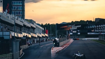 Test de Fórmula E en Valencia.