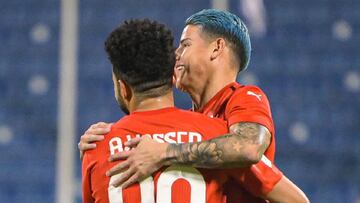 Laurent Blanc, DT de Al Rayyan, señaló que espera que el equipo pueda ganar ante Al Wakrah y que James Rodríguez y sus compañeros tengan una reacción