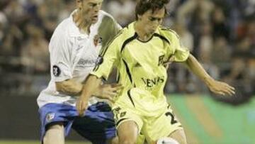 Francisco Javier Peral Periane, conocido futbolísticamente como Javito, metió hace una semana el gol que eliminó al Zaragoza en la UEFA.