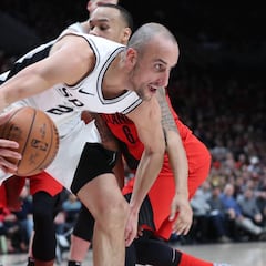 McCollum se cuela en una noche histórica para el 'abuelo' Ginóbili