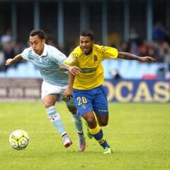 Las imágenes del Celta-Las Palmas