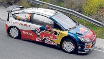 <b>BUEN NIVEL. </b>Sordo se está mostrando muy rápido con el C4 e incluso ganó una de las especiales.