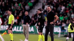 Sarabia: “Ahora nos está costando, espero que no le pese a los jugadores”