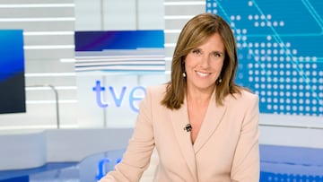 Ana Blanco, presentadora de los telediarios de La 1. © TVE