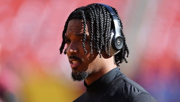 The Commanders quarterback, second overall pick in the 2024 NFL draft, has been dealing with a rib injury picked up against the Panthers.