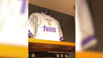 Kelme la diseñó pero el Real Madrid jamás llegó a vestir esta preciosa camiseta