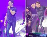 Viral: Ari Borovoy baila raro en concierto de OV7 y se vuelve en tendencia VIDEO